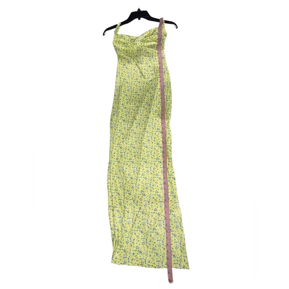 Floral Yellow Maxi Dress Size Medium - Picture 5 of 9